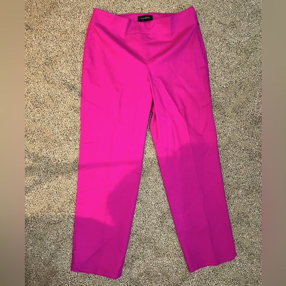 New Talbots heritage pant, great pink color